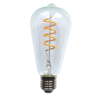 Filamentine-led-lempute-ST64-LS-spirale