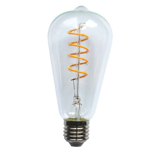Filamentine-led-lempute-ST64-LS-spirale