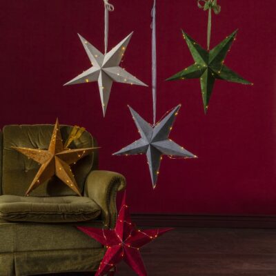 kaledine led dekoracija zvaigzde 501-63