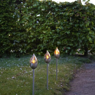 led lempute lauko zibintas saules baterija 481-54