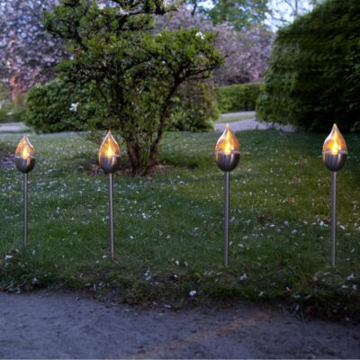 lempute led lauko zibintas saules baterija 481-54