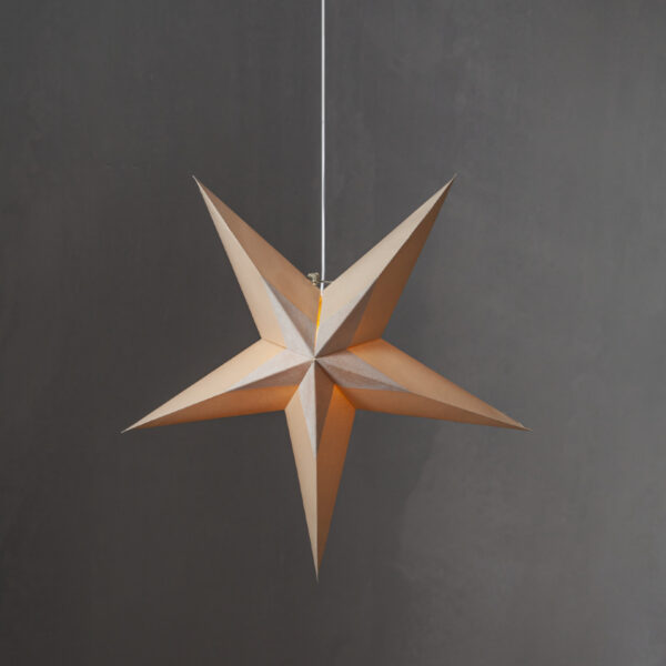 501-80 popierine zvaigzde diva kaledine namu dekoracija