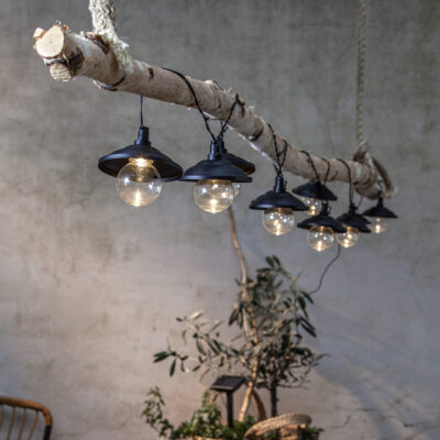 Gaismas virtene ar saules bateriju GLOBE SHADE SOLAR