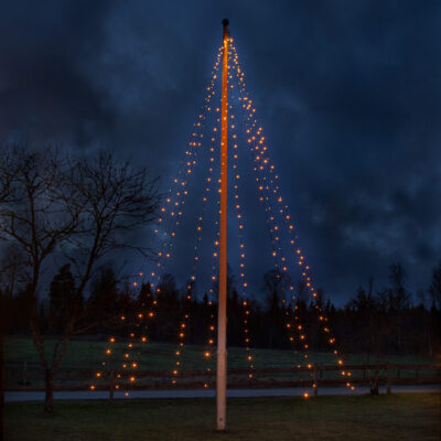 Virtene 7 m karoga statīvam GOLDEN LIGHTS 360LED