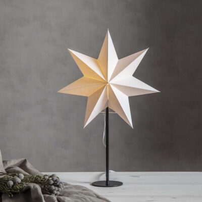 Stāvošā zvaigzne WHITE MIXA 50CM