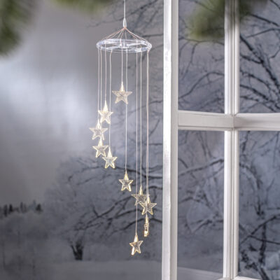 Karājas apgaismojuma dekorācija ar baterijām MOBILO