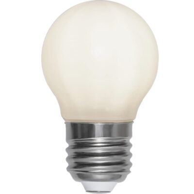 LED spuldzīšu virtene G45 OPAQUE, 2W / 2700K / E27